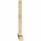 Ekena Millwork Portland Rough Sawn Timber Gable Bracket, Douglas Fir, 108"W x 45"H x 4"D x 4"F, 10/12 Pitch GBW108X45X0404POR00RDF - alternate 2